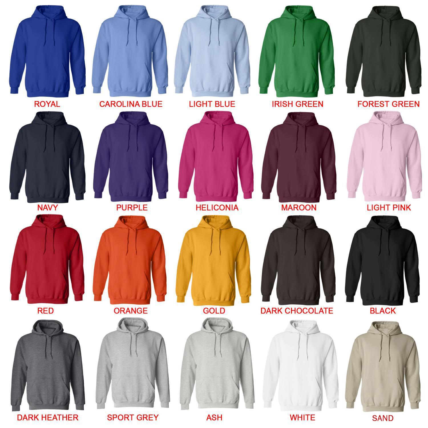 hoodie color chart - Dandadan Stuff Merch