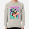 ssrcolightweight sweatshirtmensoatmeal heatherfrontsquare productx1000 bgf8f8f8 - Dandadan Stuff Merch