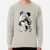 ssrcolightweight sweatshirtmensoatmeal heatherfrontsquare productx1000 bgf8f8f8 12 - Dandadan Stuff Merch