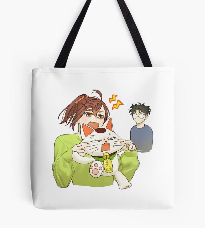 Chibi Okarun And Ayase Tote Bag